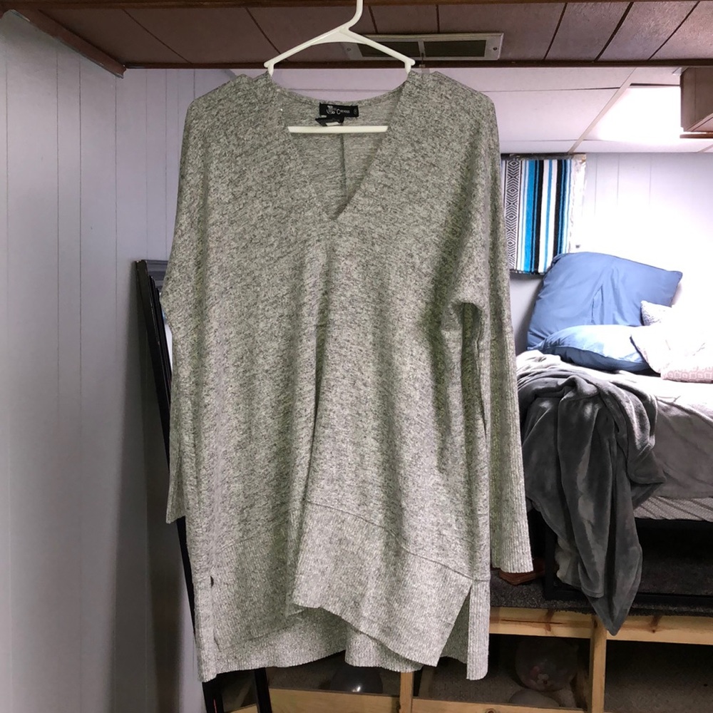 big flowy sweater shirt